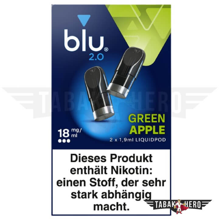 blu 2.0 LiquidPod Green Apple (18mg)