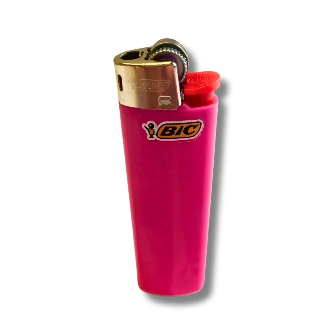BIC Feuerzeug Slim J23 Reibrad Rosa