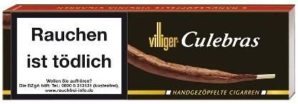 Villiger Culebras Zigarillo Stange mit Mundstück (5x6 Stück)