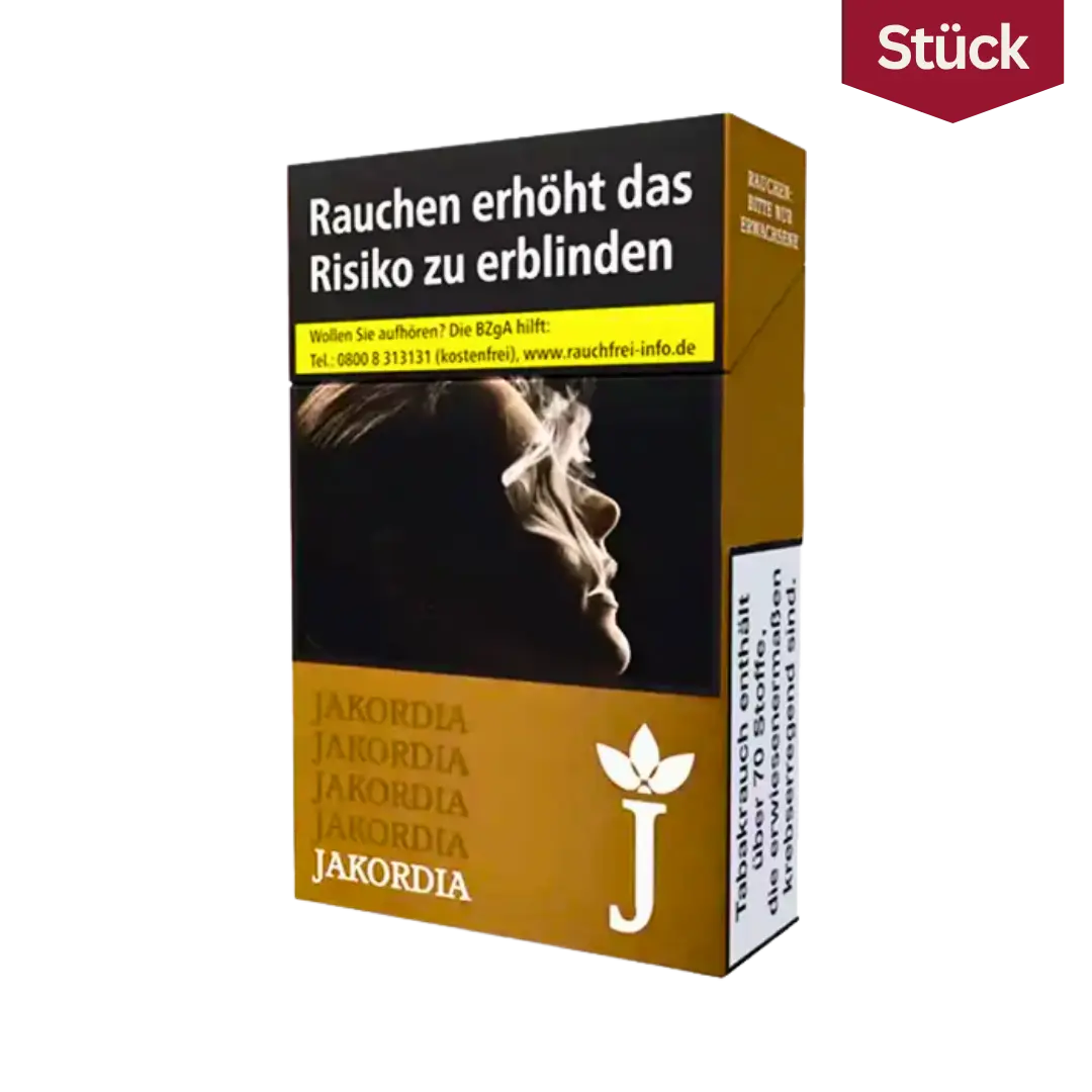 Jakordia Gold Long Zigaretten Jakordia Gold Long Zigaretten