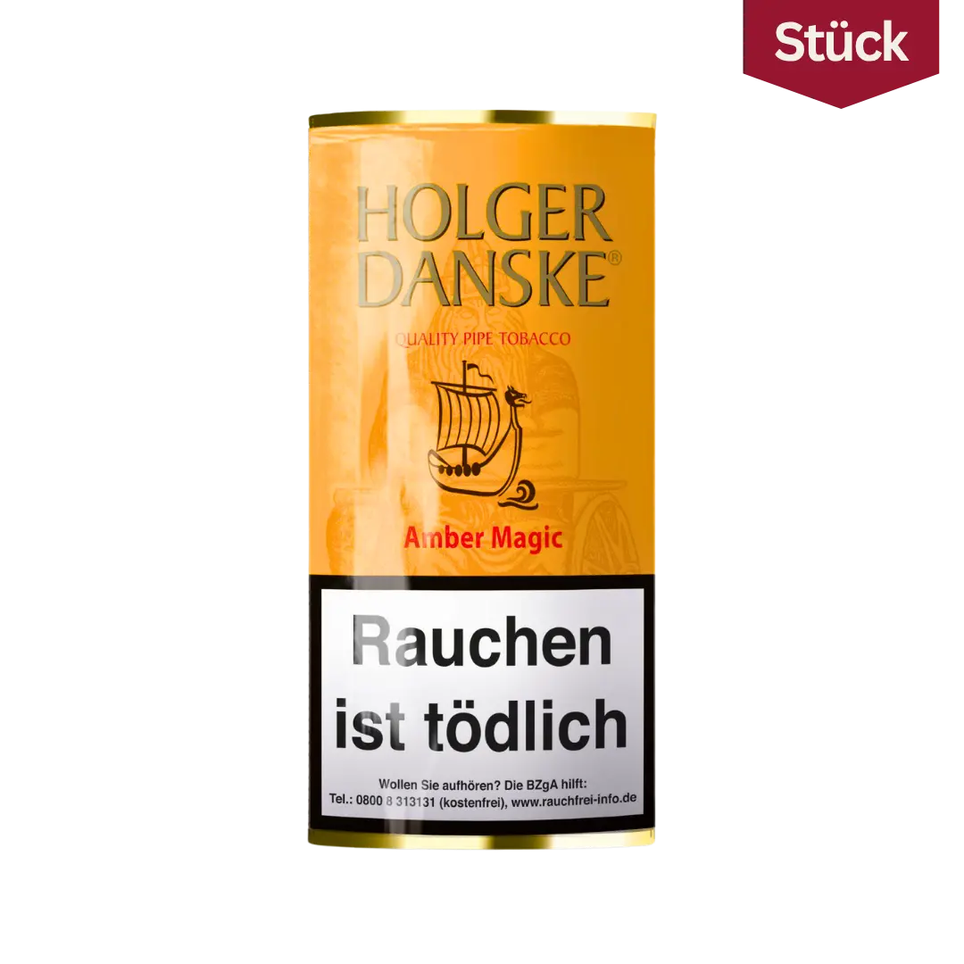Holger Danske Amber Magic Tabak Pfeifentabak Pouch (40g)