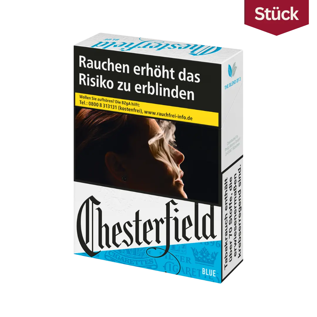 Chesterfield Blue Zigaretten L Chesterfield Blue Zigaretten L