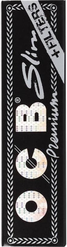 OCB Premium schwarz Slim + Filter Tips Drehpapier/ Blättchen/ Zigarettenpapier