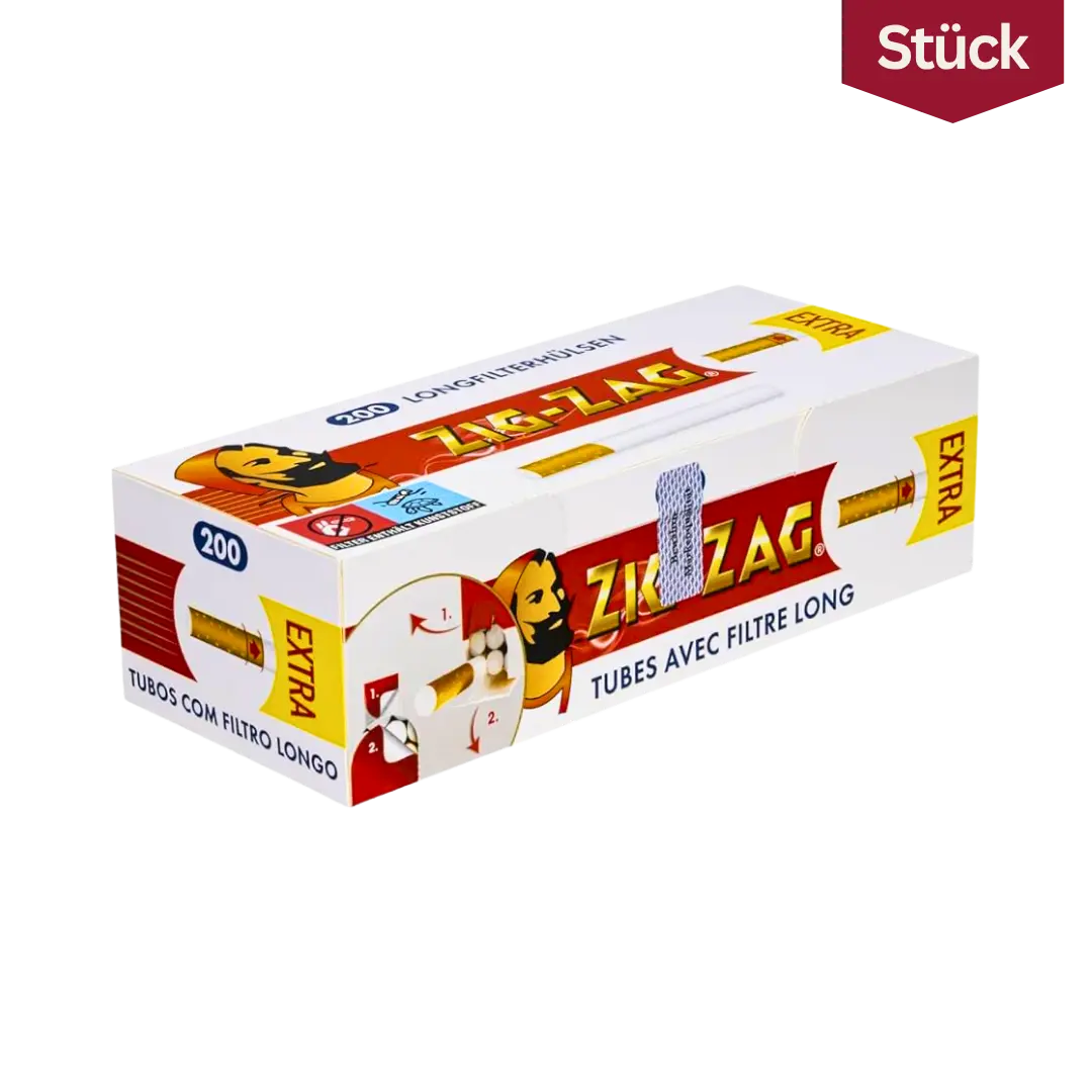 Zig Zag Extra Hülsen (200 Stück)