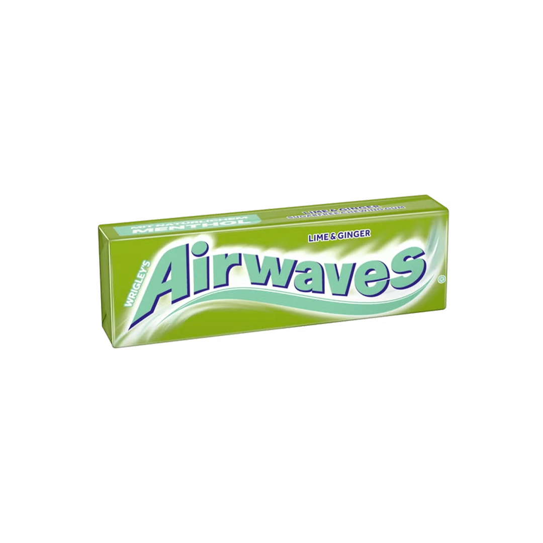 Wrigley's Airwaves Lime Ginger ohne Zucker (30x10g)