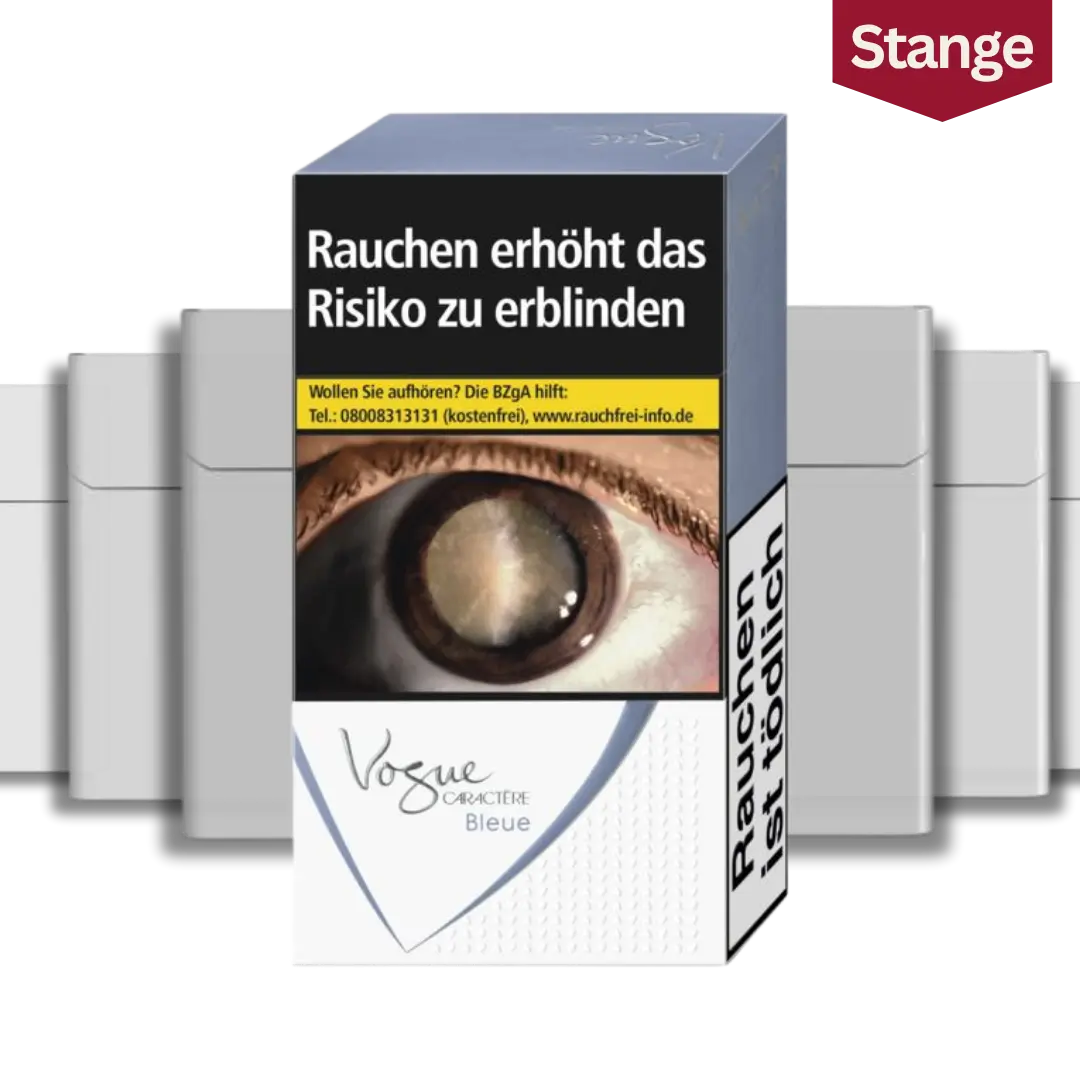 Vogue Caractere Bleue Zigaretten Stange