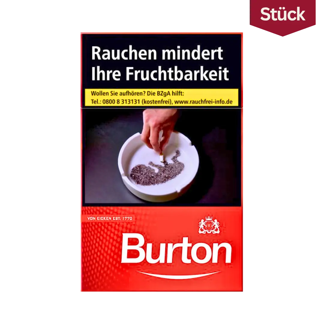 Burton Original Red Zigaretten