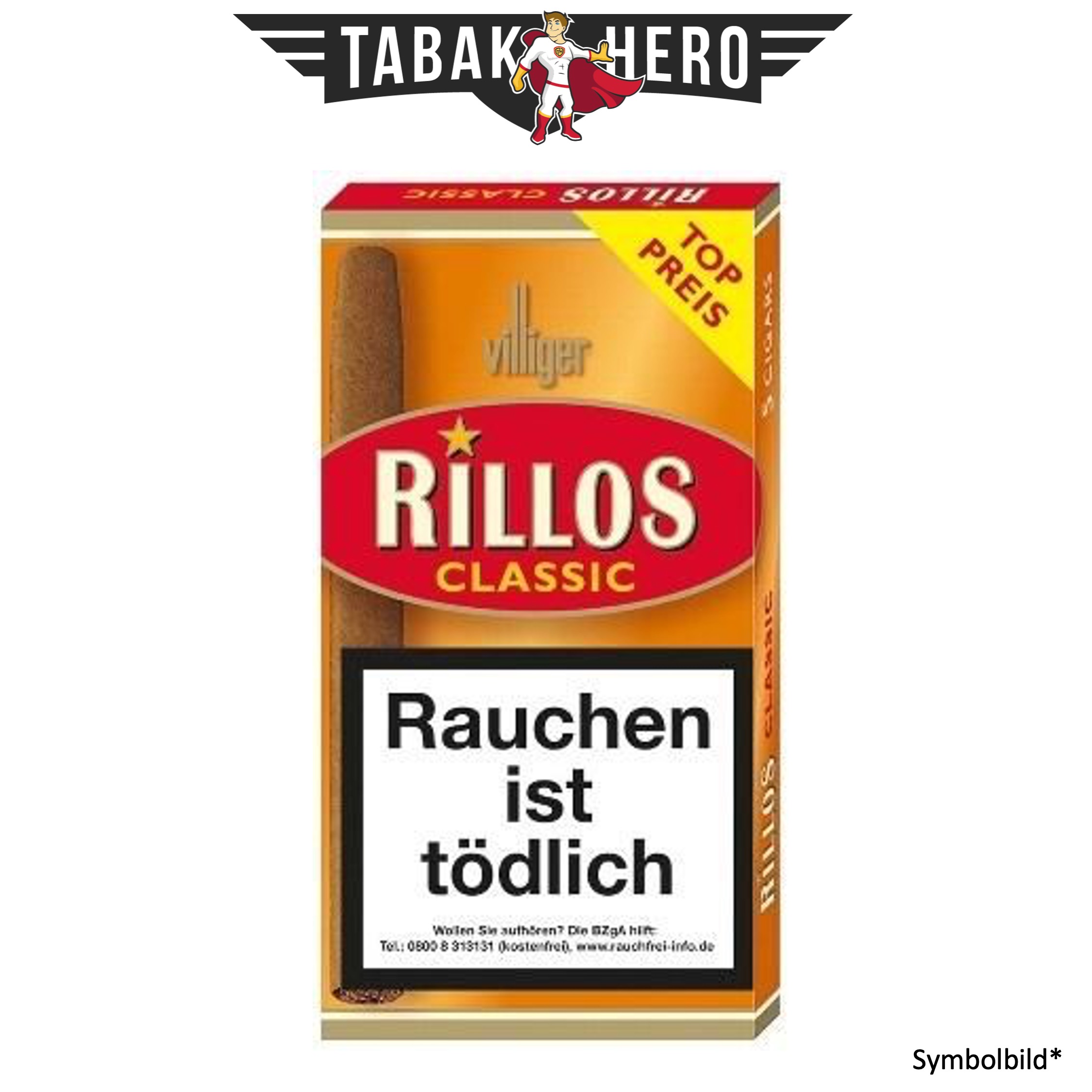 Villiger Rillos Classic Zigarillos AP (5 Stück)