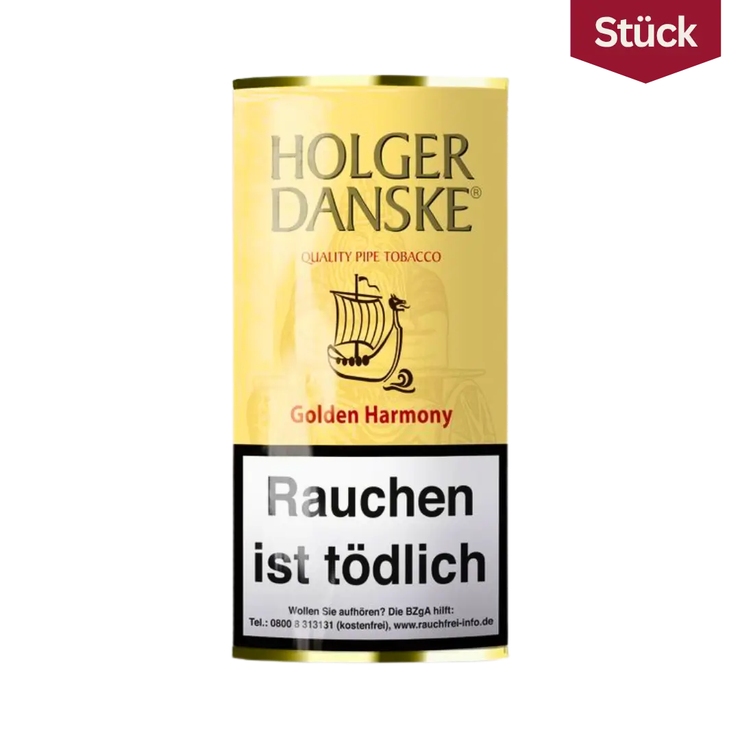 Holger Danske Golden Harmony Tabak Pfeifentabak Pouch (40g)