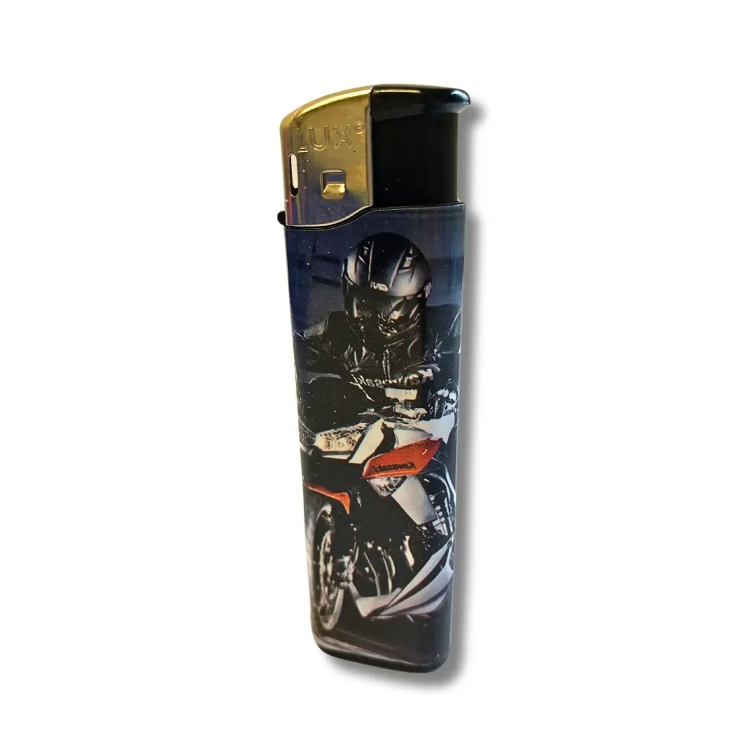 Lux Feuerzeug Elektro Motorrad No 4