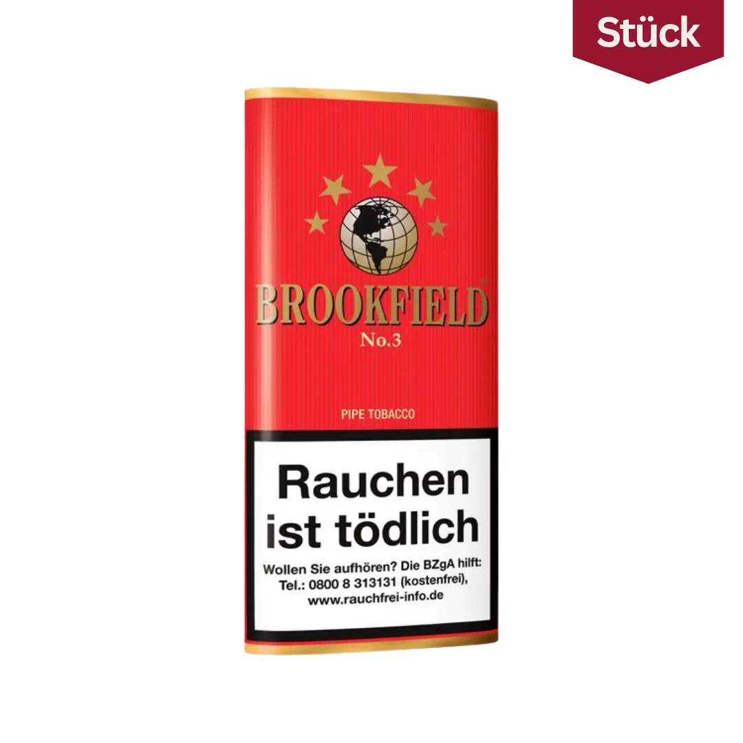 Brookfield No. 3 Tabak Pfeifentabak Pouch