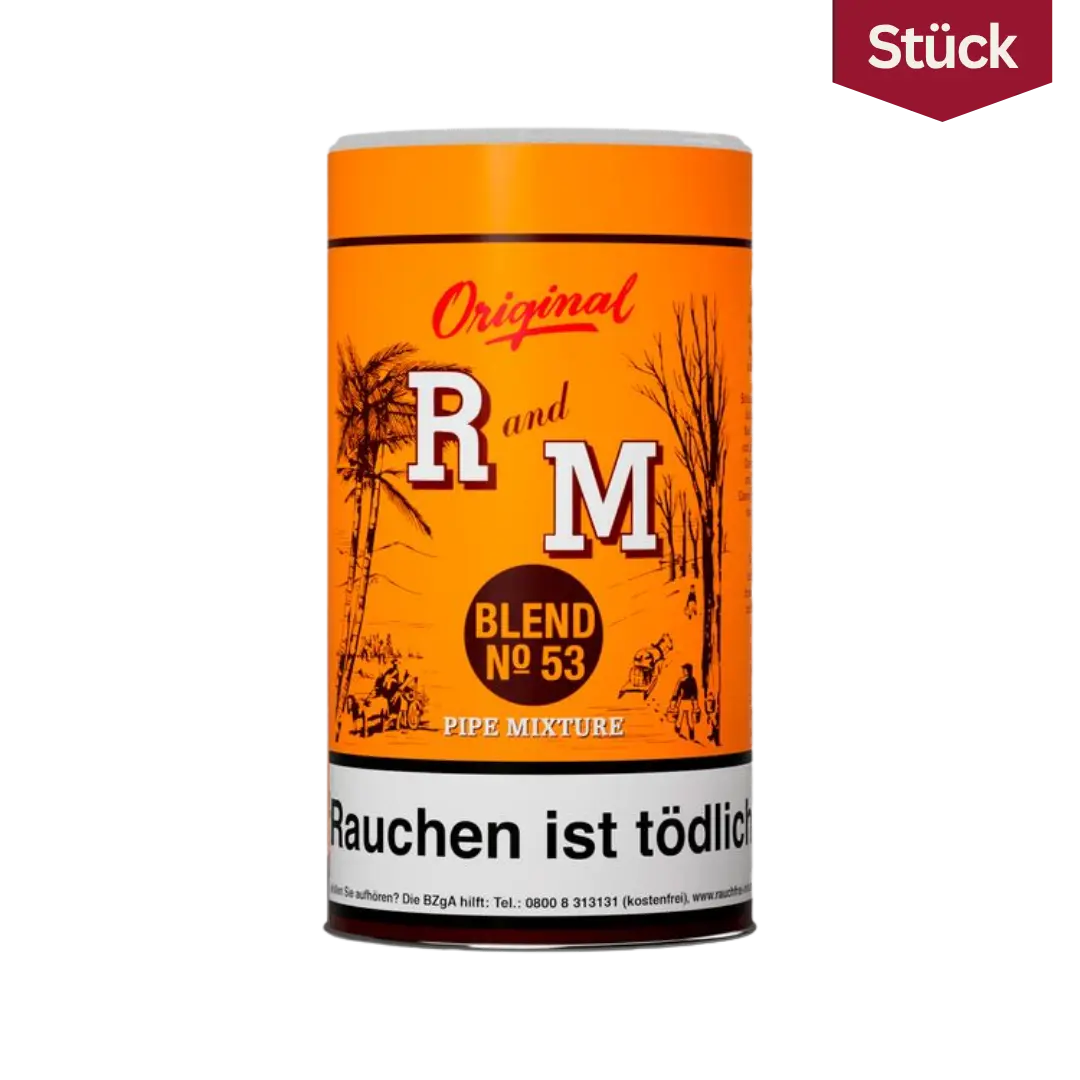 R and M Blend No 53 Tabak Pfeifentabak Dose (250g)
