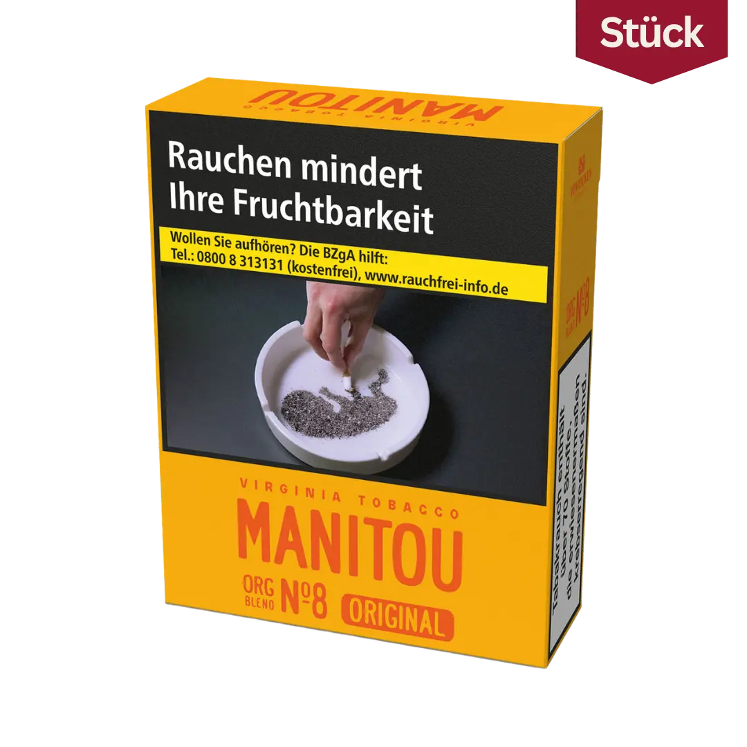 Manitou Organic Blend No. 8 Gold Zigaretten L