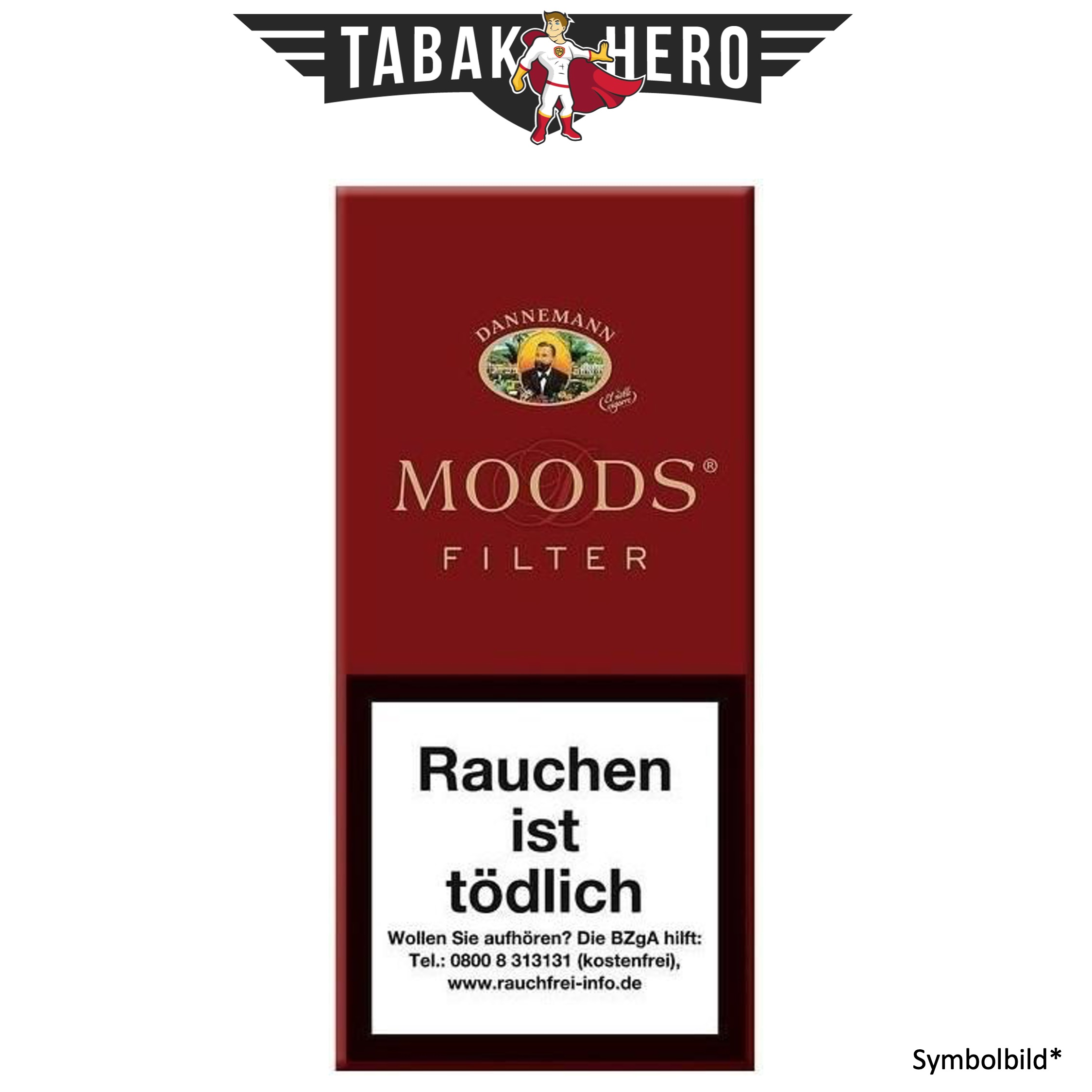 TH30587 Dannemann Moods Filter Zigarillos (5 Stück)