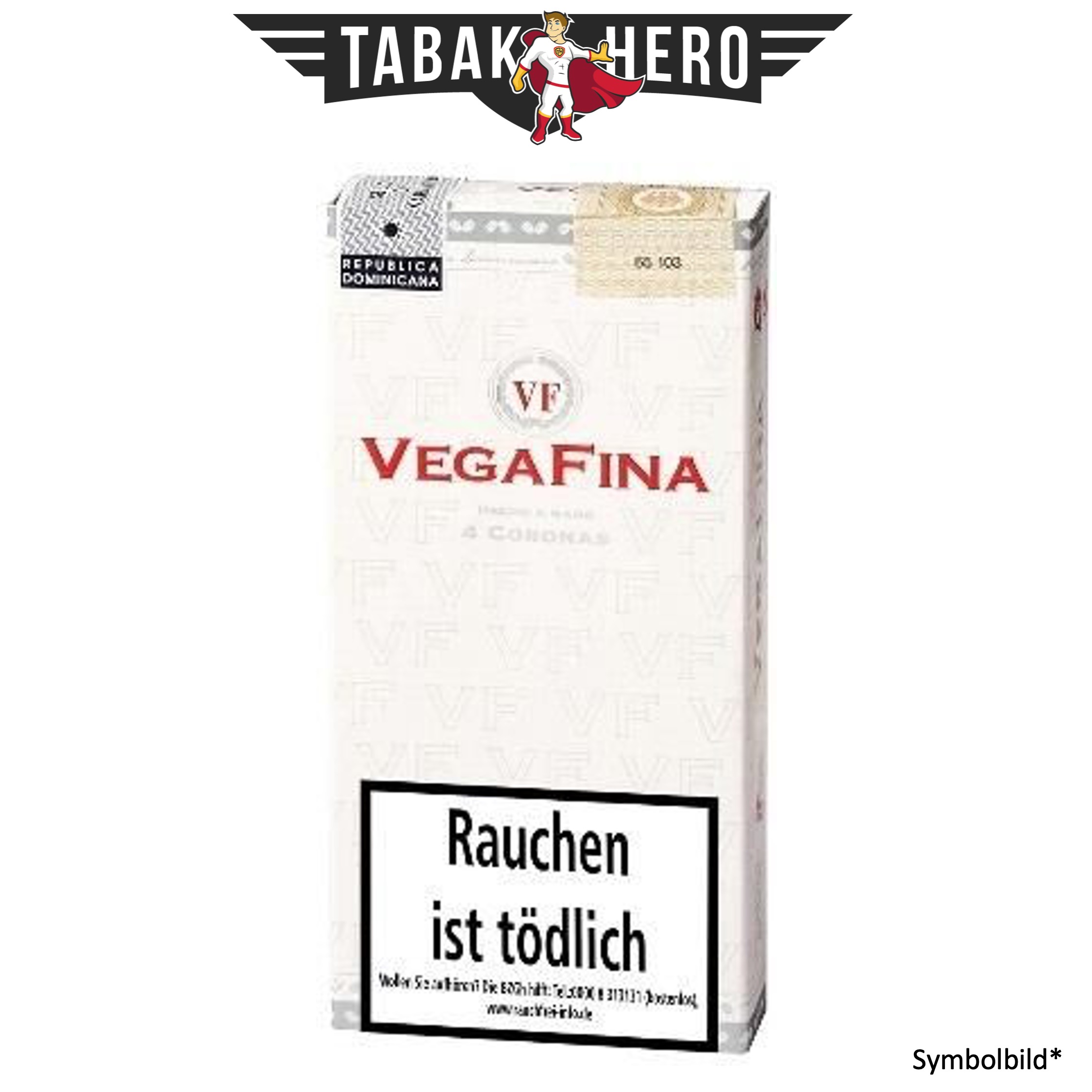 Vegafina Corona (4x4 Zigarren)