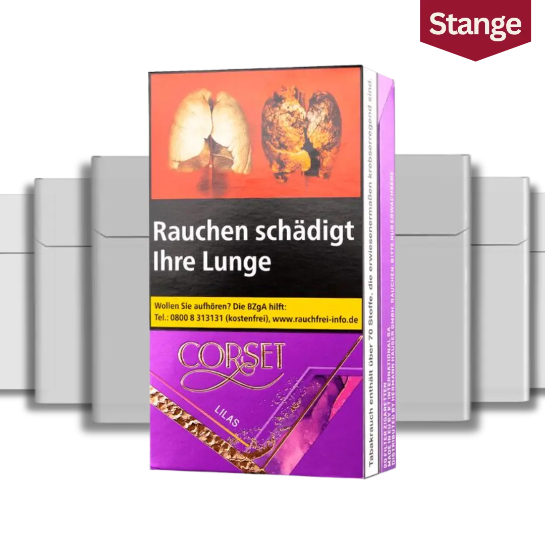 Corset Lilas Slim (Marine) Zigaretten Stange (10x20 Stück) Corset Lilas Slim (Marine) Zigaretten Stange (10x20 Stück)