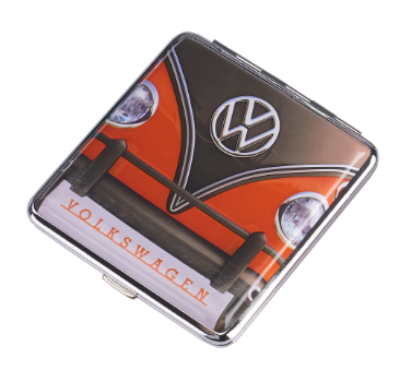 VW Volkswagen Etui Bus Front Orange Braun