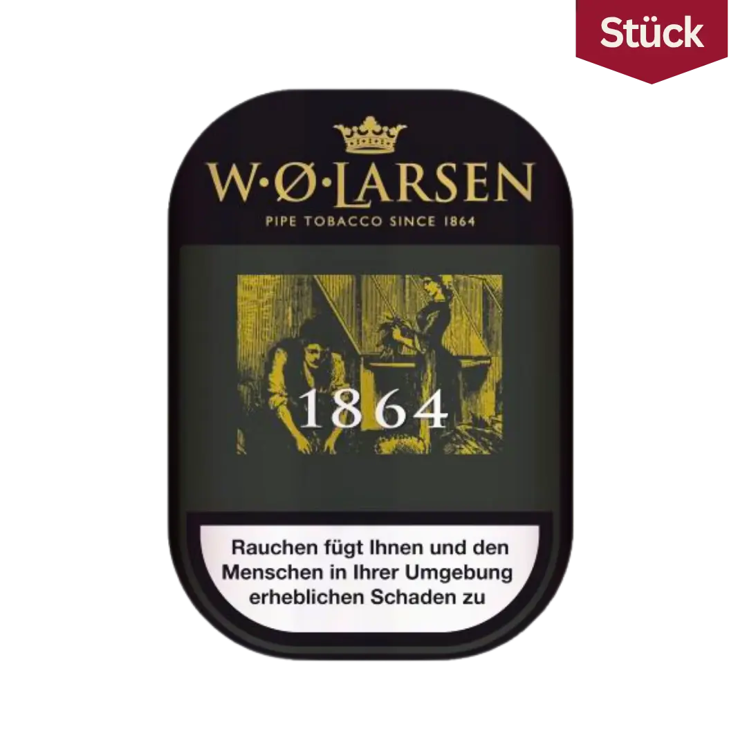 W.O. Larsen 1864 Tabak Pfeifentabak Dose (100g)