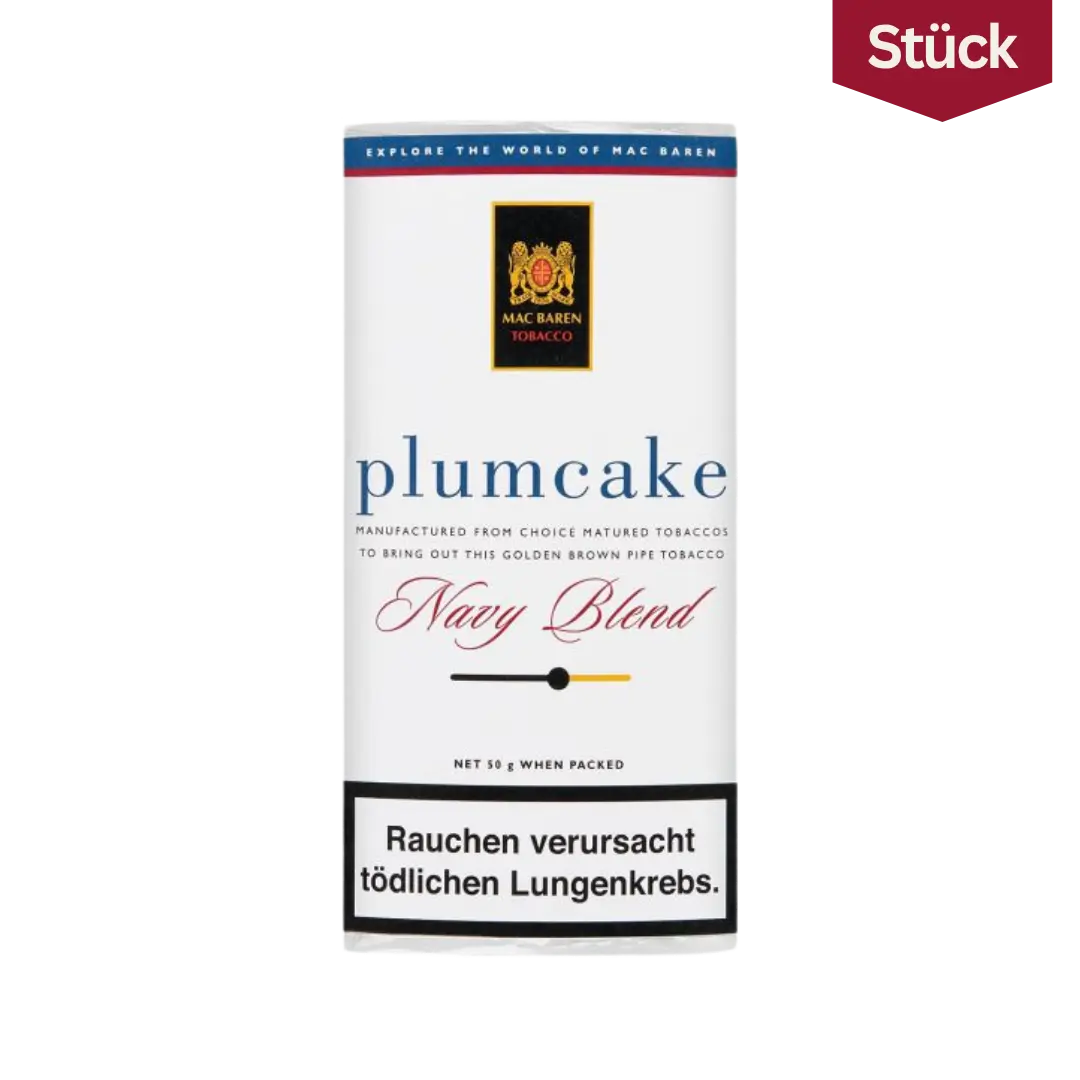 Mac Baren Plum Cake Tabak Pfeifentabak Pouch (50g)
