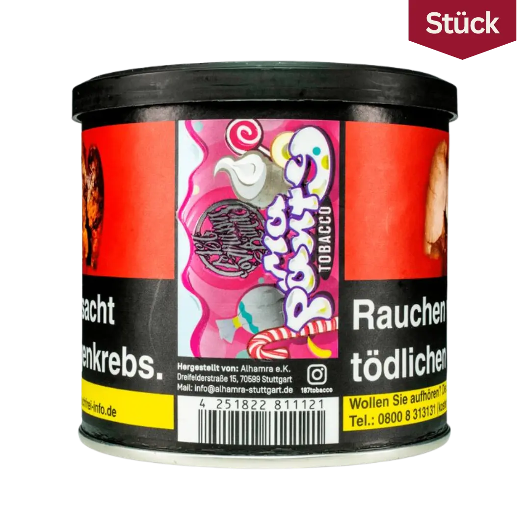 187 Tobacco Ma Panty Guave Mango Pfirsich Sternfrucht Tabak Shishatabak 200g