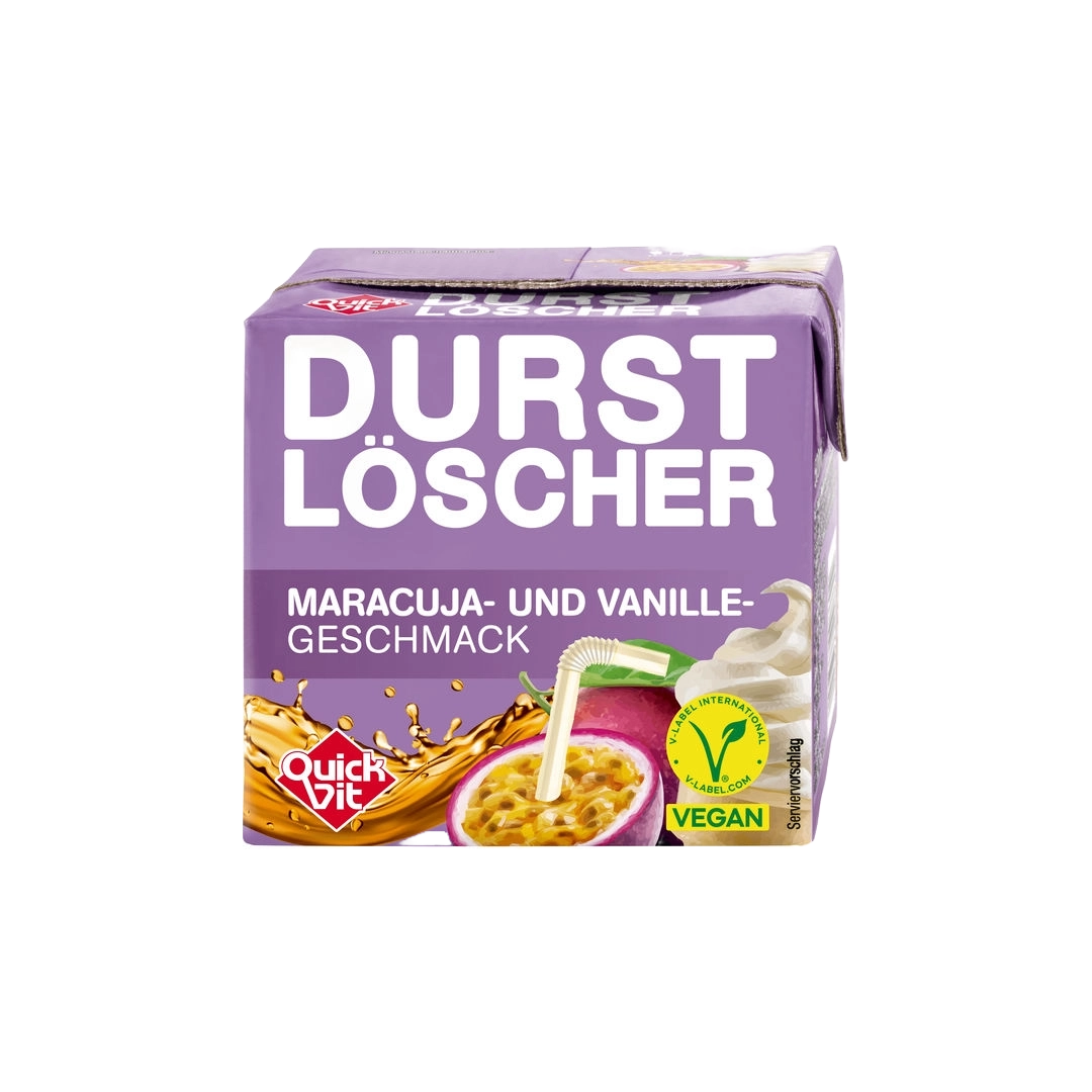 QuickVit Durstlöscher Maracuja-Vanille (12x0,5L)