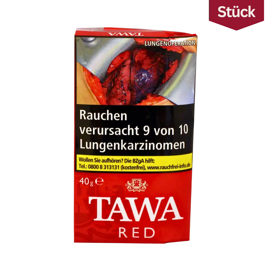 Tawa Red Tabak Feinschnitt Pouch (40g)
