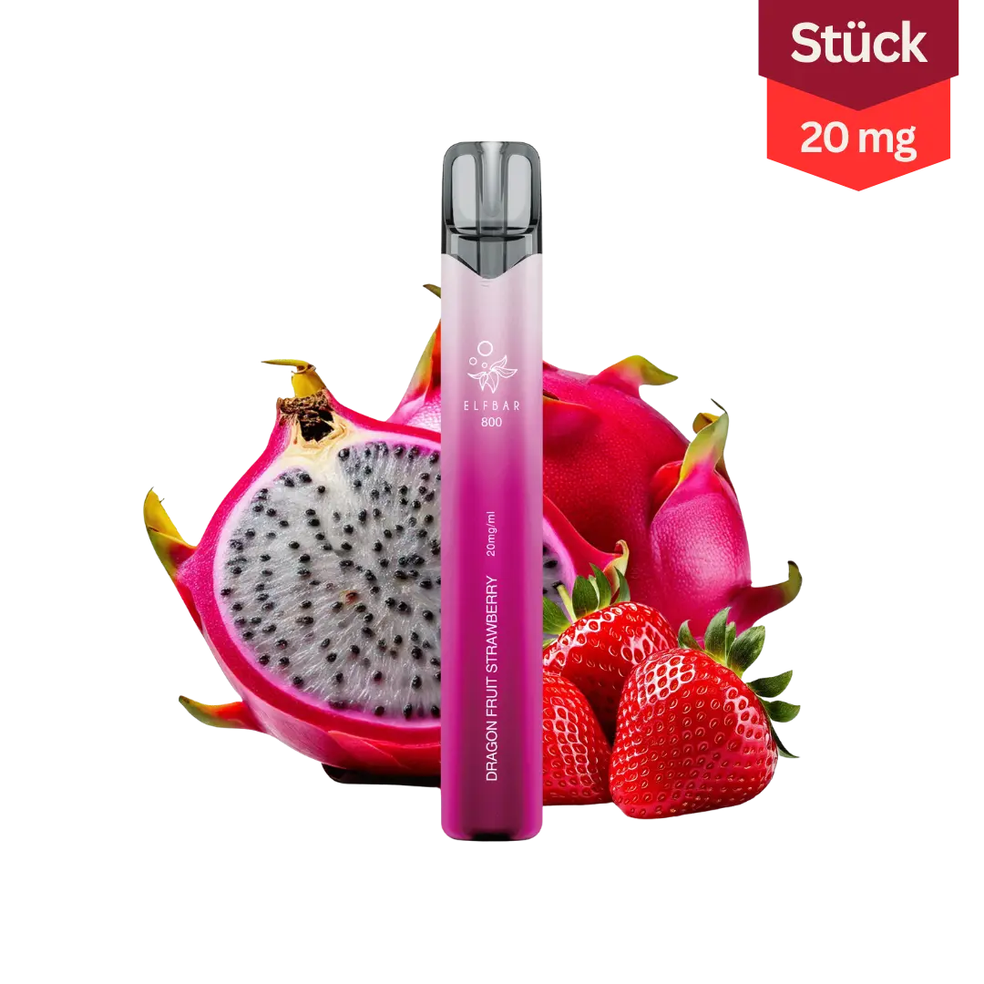 Elfbar 800 Dragon Fruit Strawberry 20mg