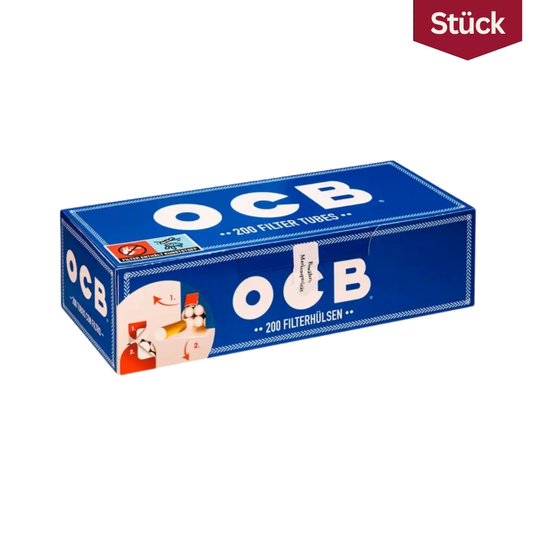 OCB Hülsen Zigarettenhülsen (200 Hülsen)