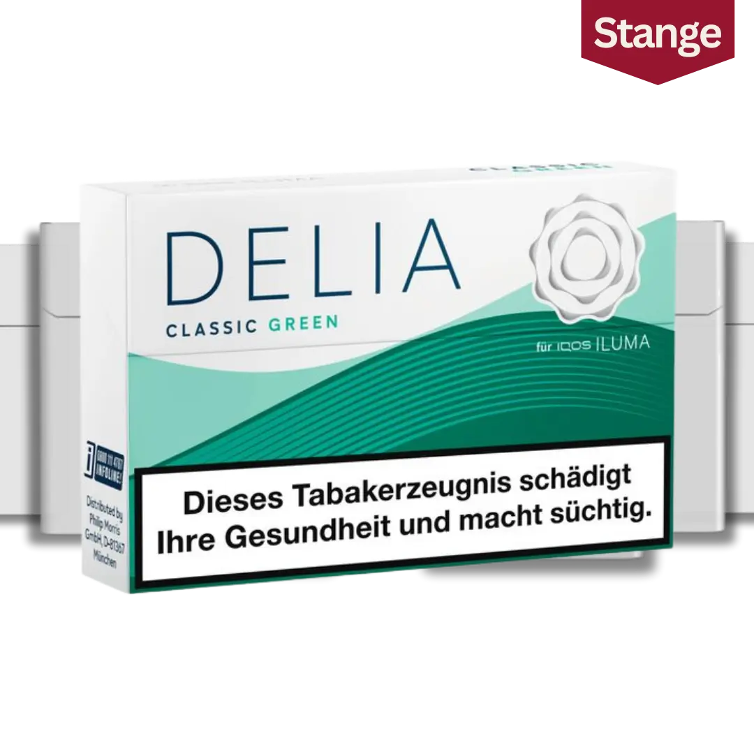 IQOS Delia Tabaksticks Classic Green Stange