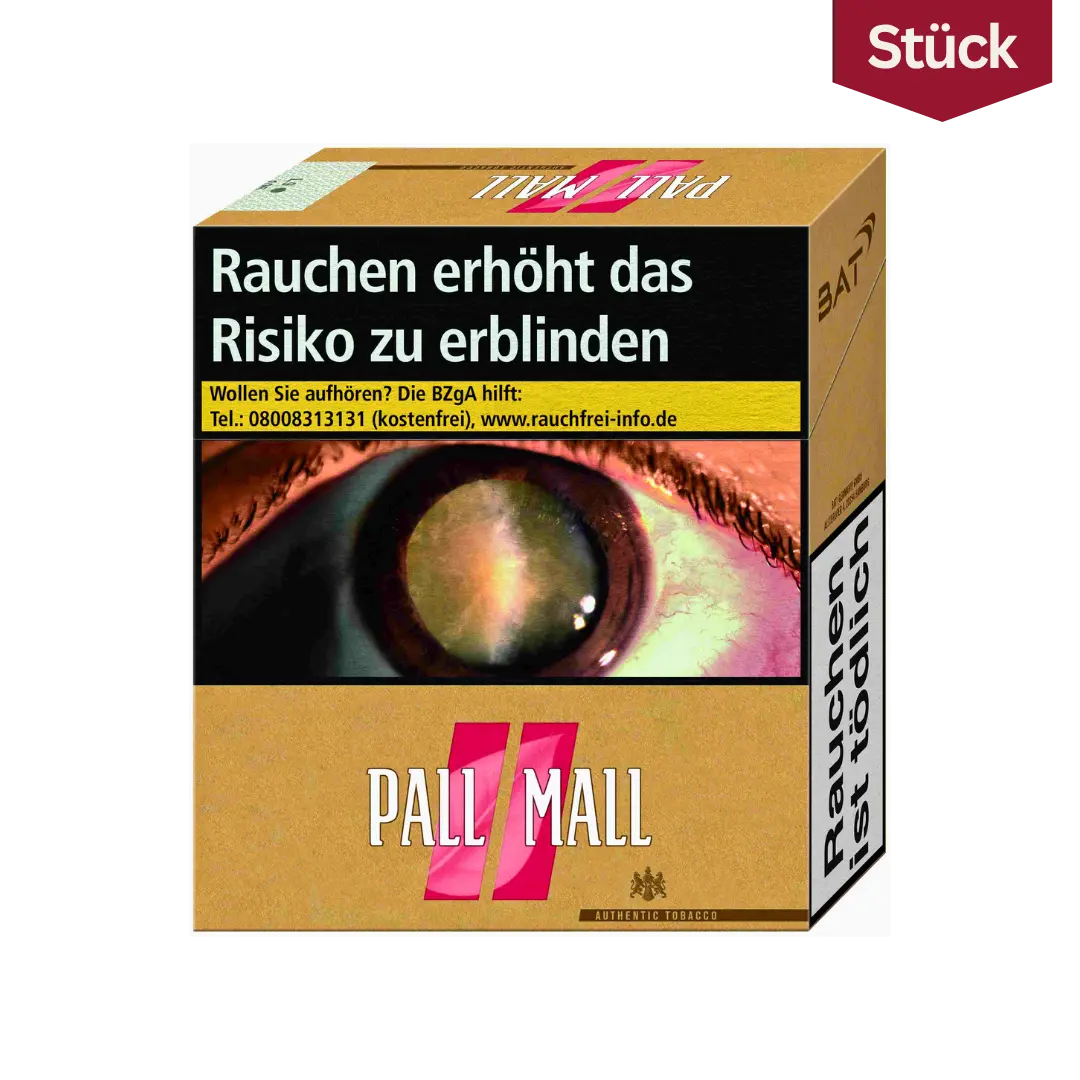 Pall Mall Authentic Red Zigaretten XL