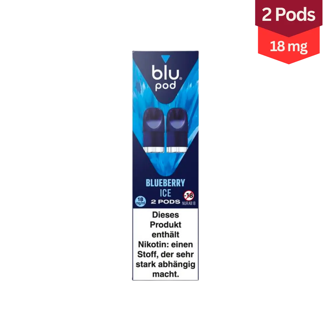 blu Pod Vape Blueberry Ice 18mg