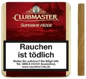 Clubmaster 230 Superior Filter Red Zigarillo Stange  (5x20)