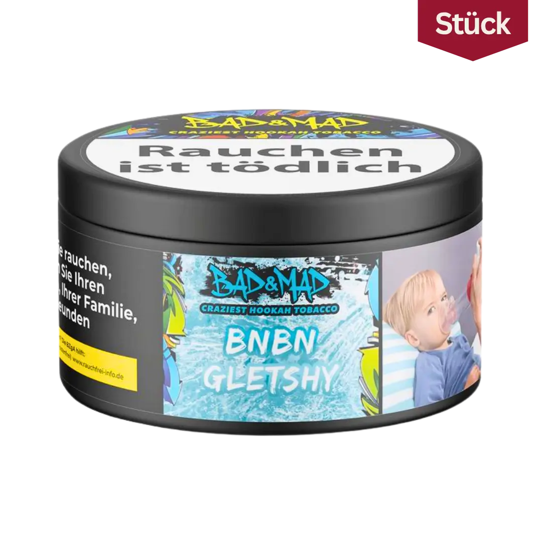 Bad Mad Bnbn Gletshy Eisbonbon Tabak Shishatabak