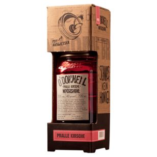 O'Donnell Moonshine Pralle Kirsche Likör 20% 0,7l + Ausgießer