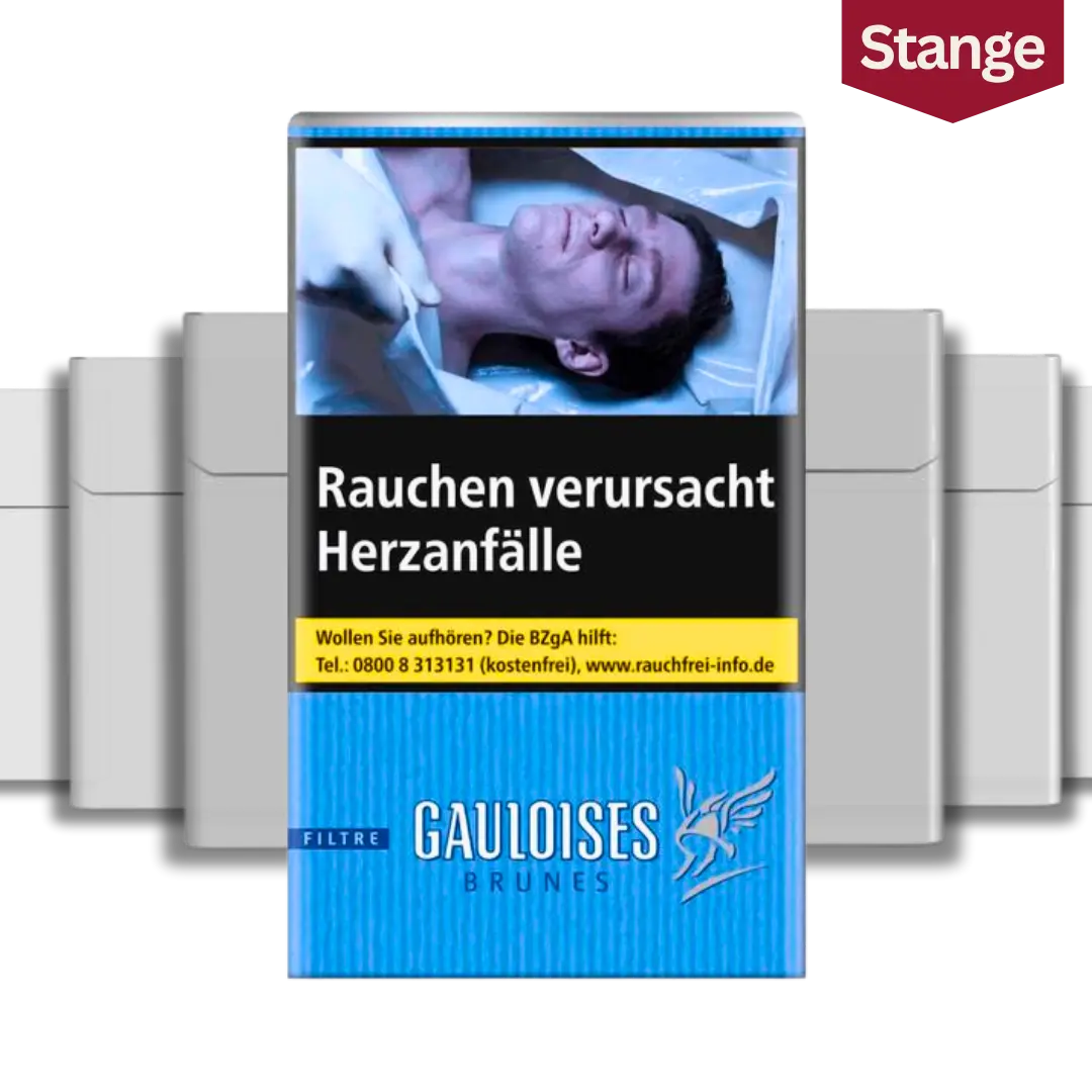 Gauloises Brunes Filtre Softpack Zigaretten Stange