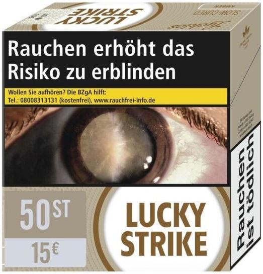 Lucky Strike Amber Zigaretten 50 Stück