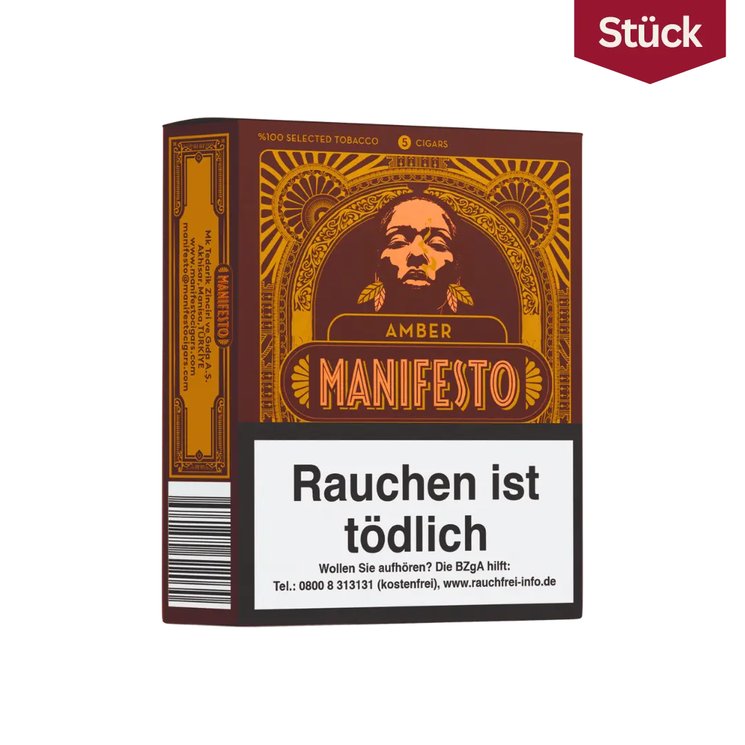 Manifesto Amber Zigarillos (5 Stück)