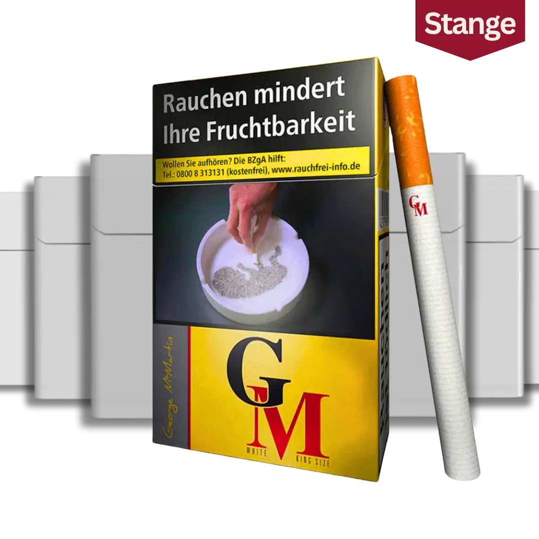 George Mc Martin Gold Zigaretten Stange George Mc Martin Gold Zigaretten Stange