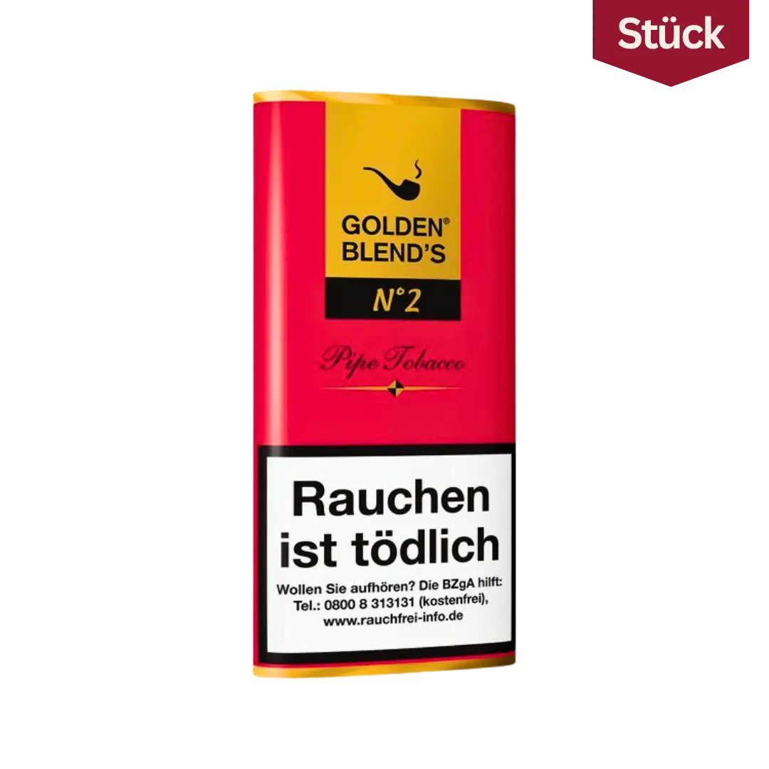 Golden Blend's No.2 Tabak Pfeifentabak Pouch (50g) Golden Blend's No.2 Tabak Pfeifentabak Pouch (50g)