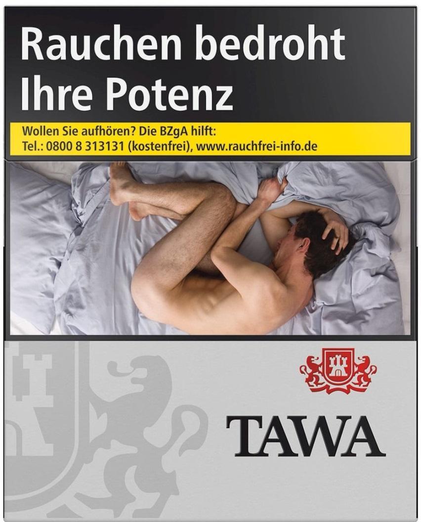 Tawa Silver Zigaretten (24 Stück)