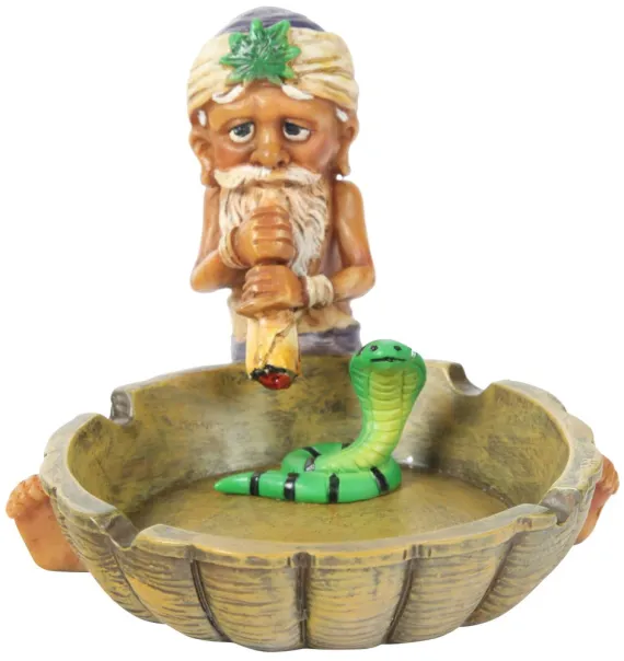 Keramik Aschenbecher Schlange