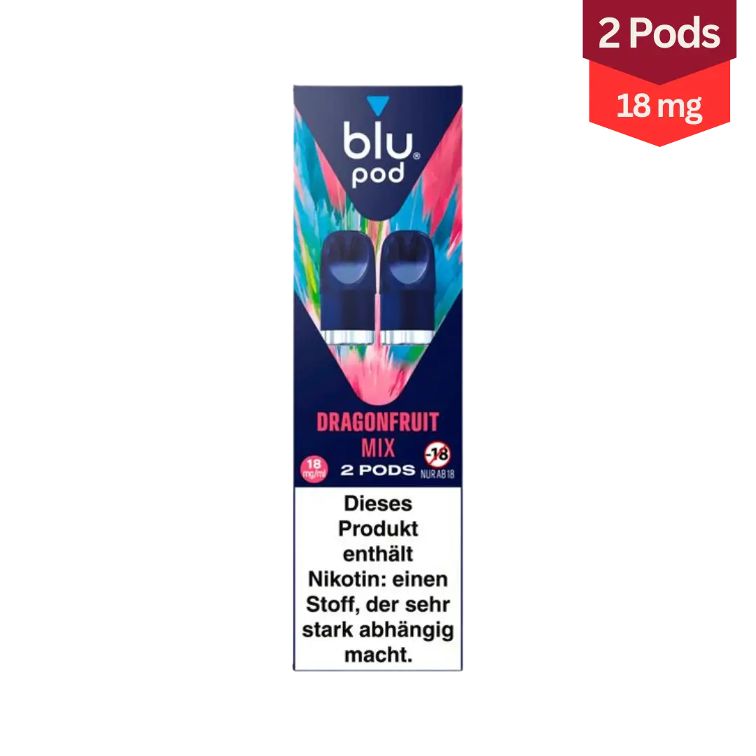 blu Pod Vape Dragonfruit Mix 18mg