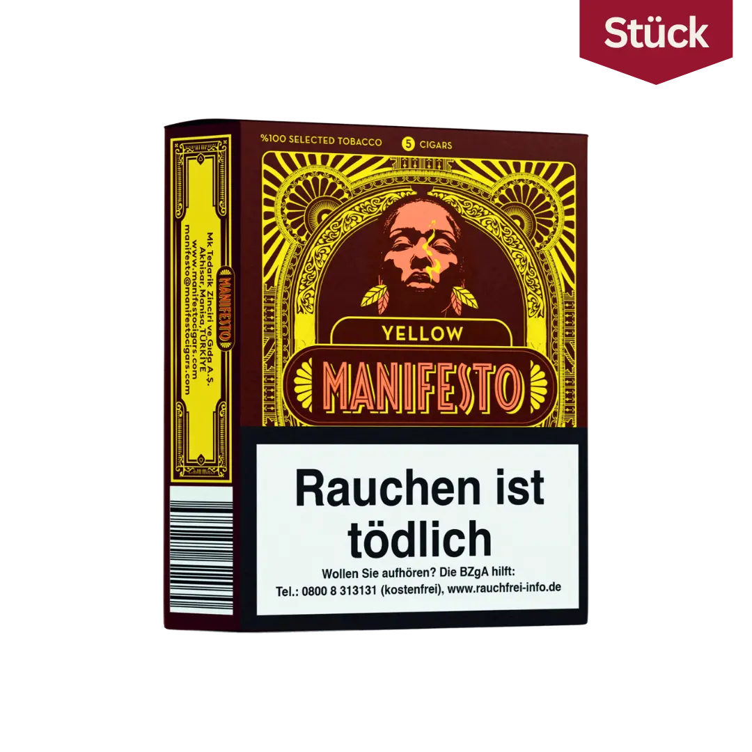 Manifesto Yellow Zigarillos (5 Stück)