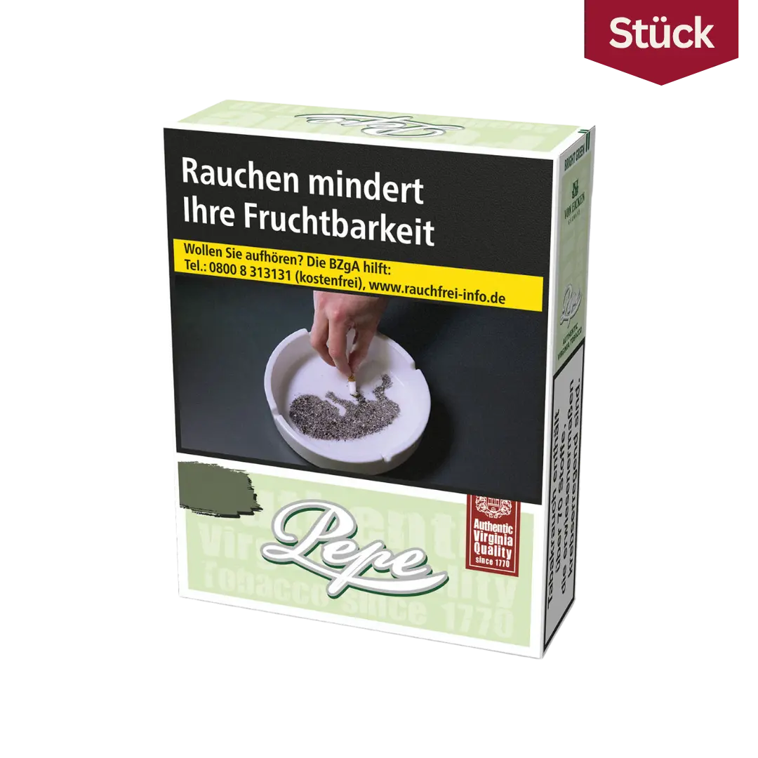 Pepe Bright Green Zigaretten L