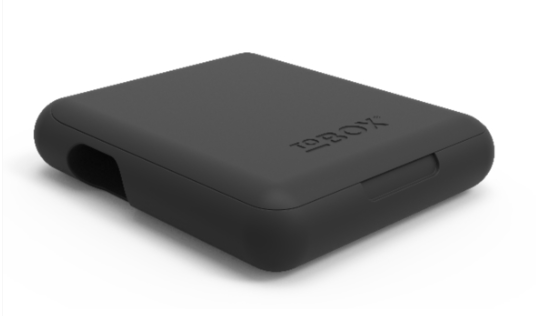TOBOX Classic Tabakbox mit Feuerzeughalter Schwarz
