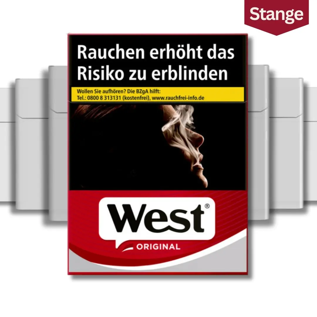 West Original Red Zigaretten Stange