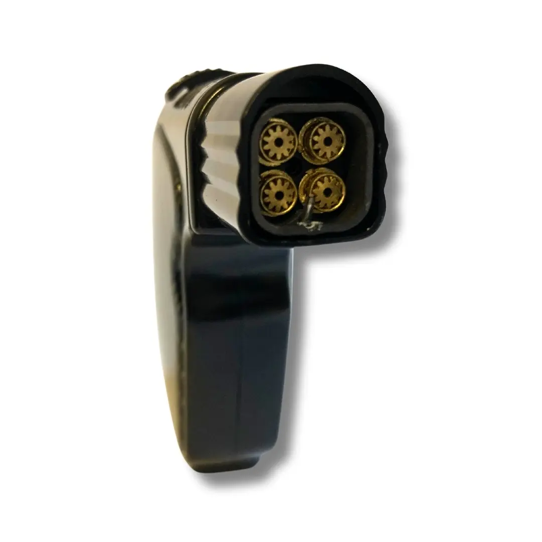 Silver Match Sturmfeuerzeug Quad Jetflame Carbon Schwarz Ansicht