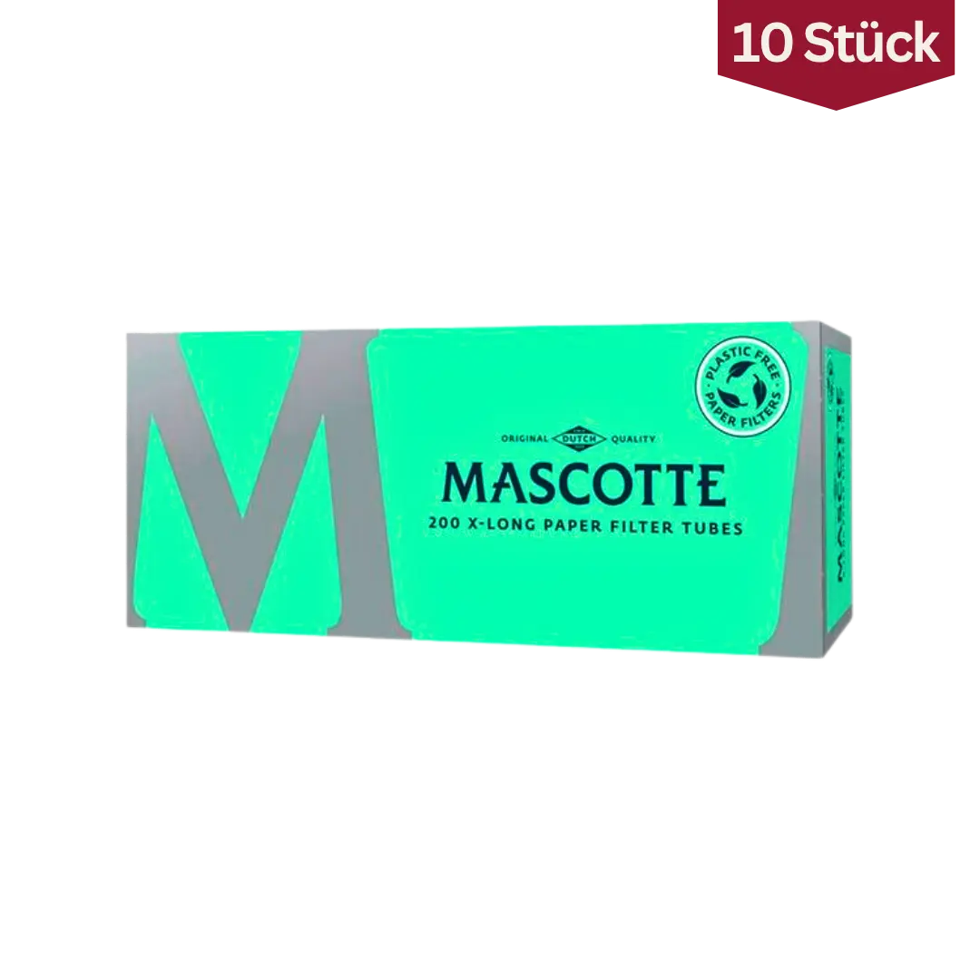 Bundle: Mascotte X-Long Zigaretten Hülsen (10x200 Stück)