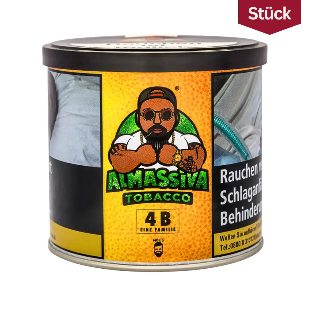 Almassiva 4B Eine Familie Tabak Shishatabak 200g