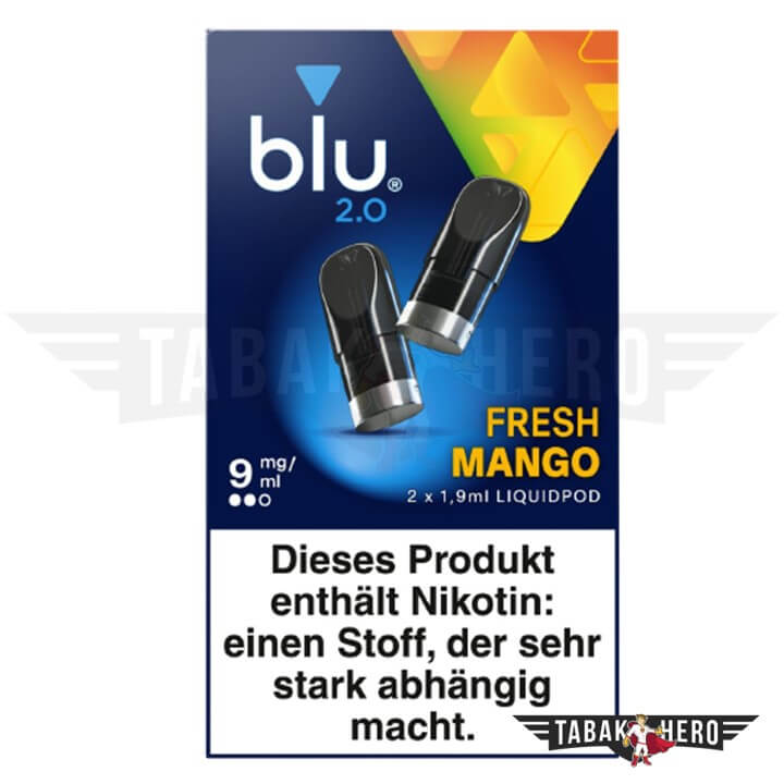 5 x 2 blu 2.0 LiquidPod Fresh Mango (9mg)
